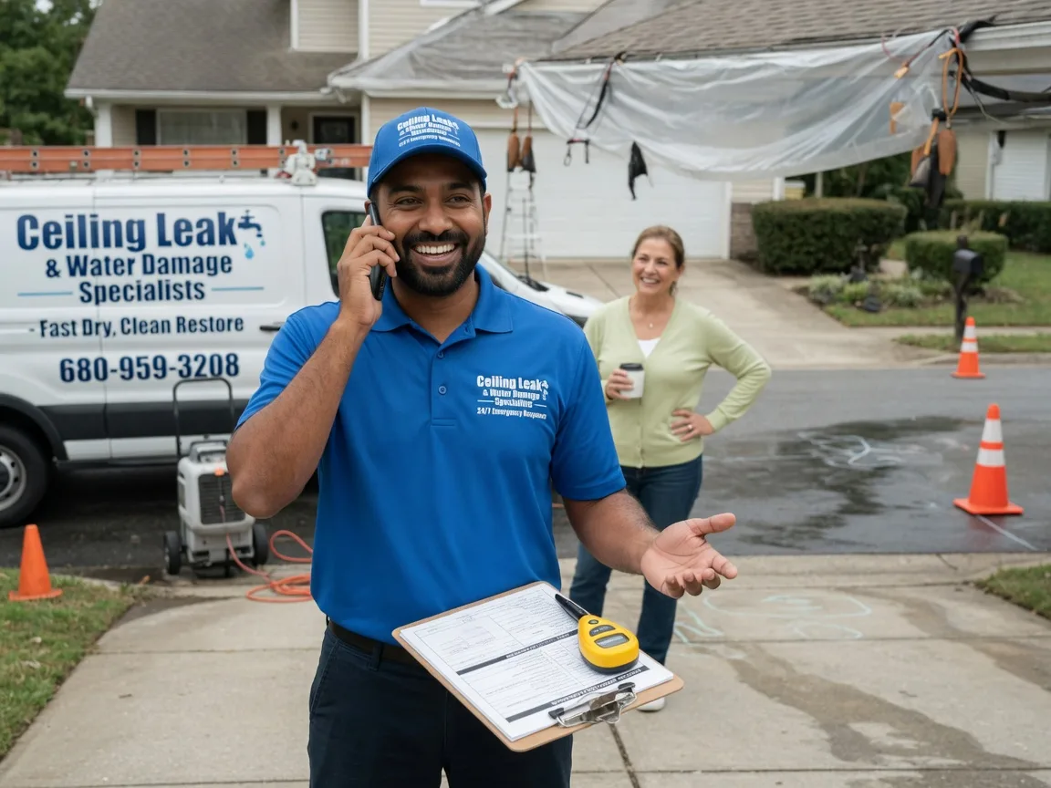 Ceiling Leak Cleanup Anthony, TX FAQs